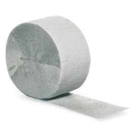 SHIMMERING SILVER CREPE  81' PAPER 1 CT. 