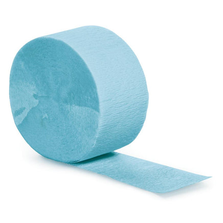 PASTEL BLUE CREPE  81' PAPER 1 CT. 