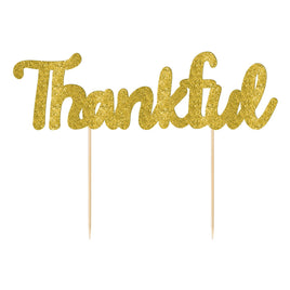 Thankful Glitter Pie Pick