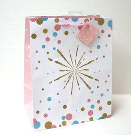 Large Everyday Matte Gift Bag w/ Glitter