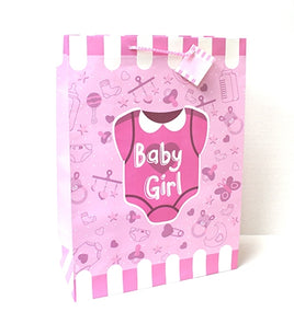Pink Baby Girl Jumbo Gift Bag