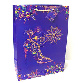 Purple Multi Jumbo Gift Bag