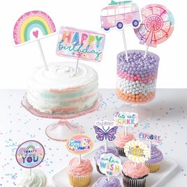 GIRL-CHELLA PAPER TOPPER KIT  1 CT. 