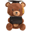Grad Bear Plush Balloon Weight w/ Gift Card Holder