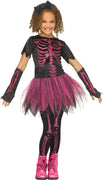 Skele-Girl Child Costume- Pink