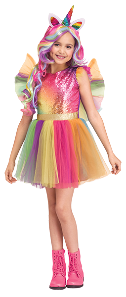 Rainbow Sequin Unicorn Child