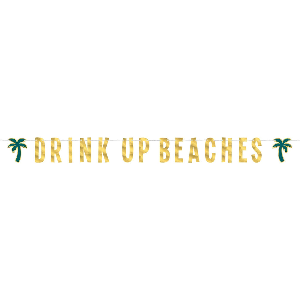 Drink Up Beaches Banner