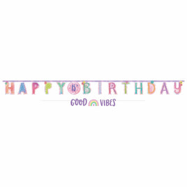 GIRL-CHELLA JUMBO LETTER BANNER KIT  1 CT. 