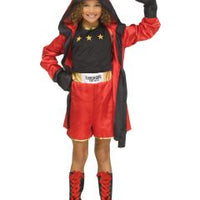 Red and Black Tough Girl Child Costume