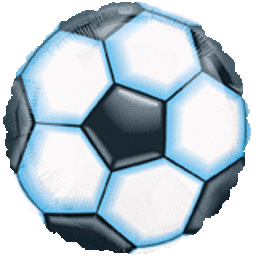 18" Soccer Ball Foil Balloon