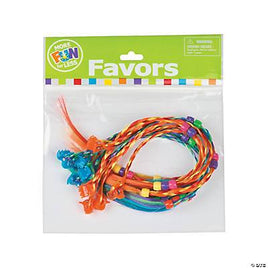 BRAIDED RAINBOW HAIR ATTACHMENTS  10 pc. 
