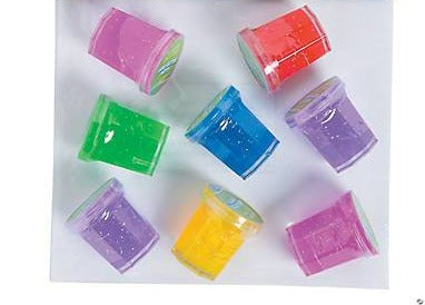 MINI GLITTER PUTTY  8 pc. 