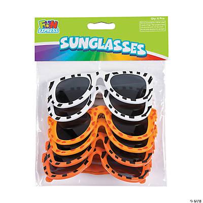 ANML PRNT SUNGLASSE 6PC