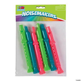 PLASTIC FLUTES 6 pc.