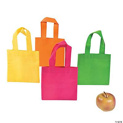 MINI NEON TOTE BAGS