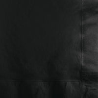 Black Beverage Napkins 50 ct. 