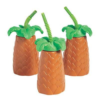 PALM TREE MOLDED SIPPER CUP