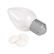 LIGHT BULB SHAPED CONTAINERS  1 ct. 