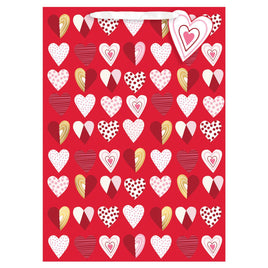 Pattern Hearts Extra Large Gift Bag