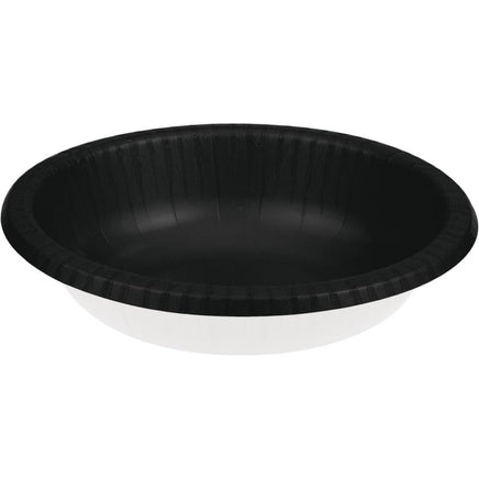 BLACK VELVET PAPER BOWLS 20 CT. 