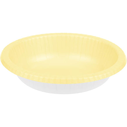 IVORY PAPER BOWL 20 CT. 