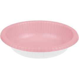 CLASSIC PINK PAPER BOWLS 20 CT.