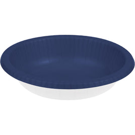 NAVY PAPER BOWLS 20 CT. 