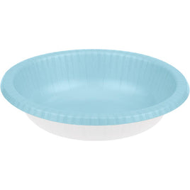 PASTEL BLUE PAPER BOWLS 20 CT. 