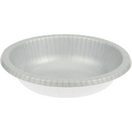 SILVER PAPER BOWLS 20 CT. 