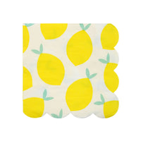 Lemon Beverage Napkins 20 ct. 