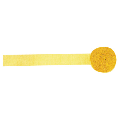 Solid Roll Crepe - Yellow Sunshine