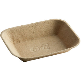 9" X 7" Molded Fiber Rectangle Tray