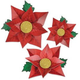 Poinsettia Paper Flowers