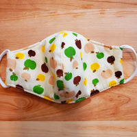 Apple Face Mask- Toddler (3T-5T)  1ct.