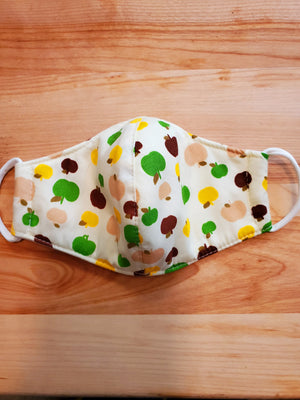 Apple Face Mask- Toddler (3T-5T)  1ct.