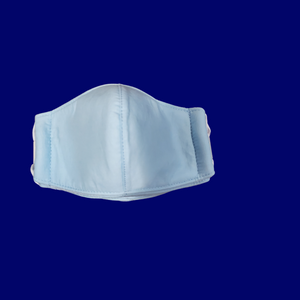 Solid Blue Toddler Face Mask 18M to 3T  1ct.