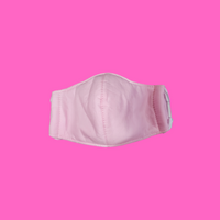 Solid Pink Toddler Mask 18M to 3T  1ct.