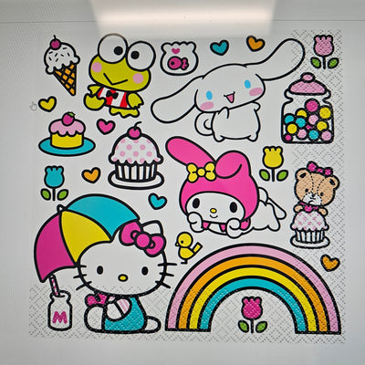 Hello Kitty & Friends Luncheon Napkins  16 ct.