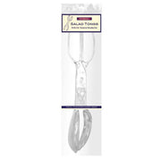 11.5" Salad Tongs - Clear   1 CT.