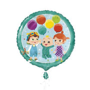 Cocomelon Round Foil Balloon 18" Packaged