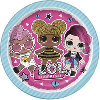 LOL Surprise Round 9" Dinner Plates  8ct