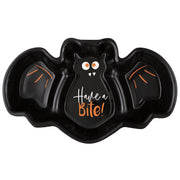Bats & Boos Halloween "Have a Bite" Bat Shaped Plastic Serving Tray