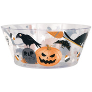 Bats & Boos Halloween 10" Plastic Serving Bowl