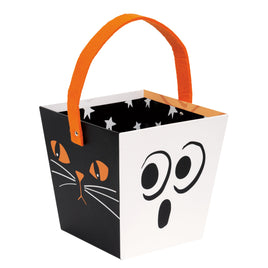 Bats & Boos Halloween Paper Board Bucket