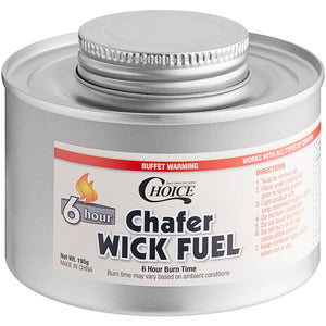 Warming Fuel With Wick (Durability 6 Hour) - 8 Oz  1 CT.