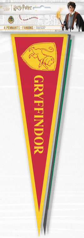 Harry Potter Fabric Pennants  4 ct.