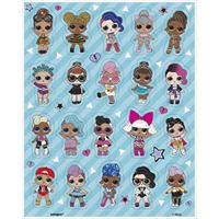 LOL Surprise Sticker Sheets  4ct