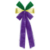 Mardi Gras Deluxe Bow