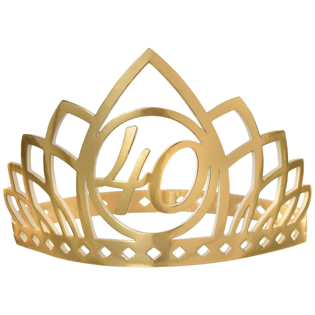 Golden Age Birthday 40th Crown