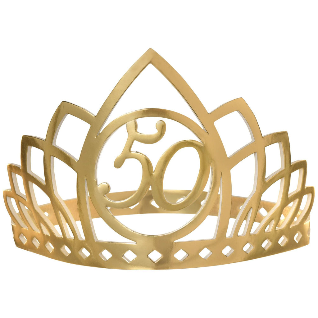 Golden Age Birthday 50th Crown